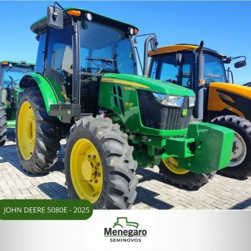 TRATOR JOHN DEERE 5080E - ANO 2025