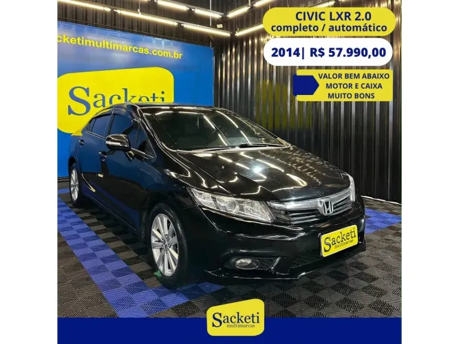 Honda Civic Sedan LXR 2.0 Flexone 16V Aut. 4P 2014