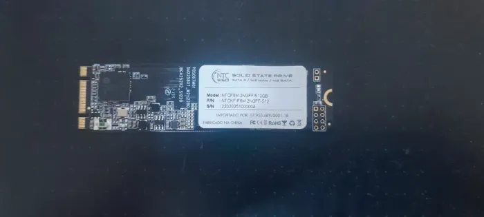 NVME NTC 512GB Sata III