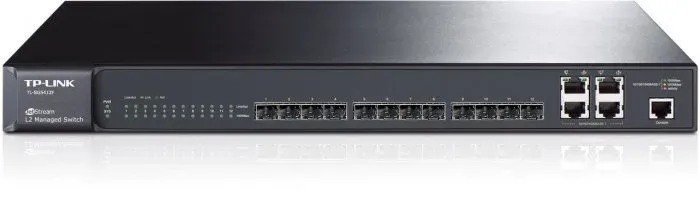 TL-SG5412F SWITCH GERENCIÁVEL<br><br>Swtich TP-Link 12 Portas Gigabit SFP
