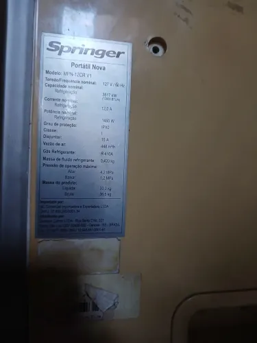 Ar condicionado portátil 12mil btu springer