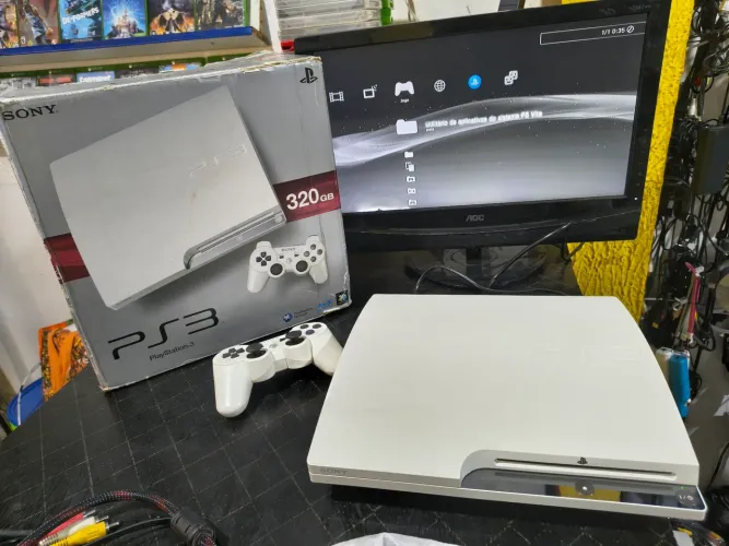 PS3 slim caixa original 
