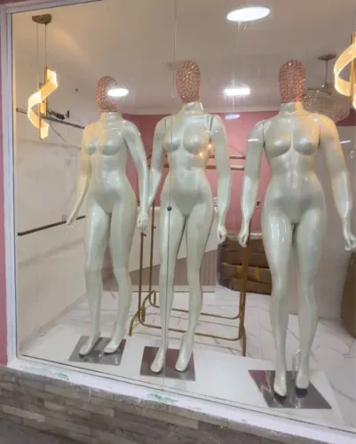 Manequim cabeça de cristal
