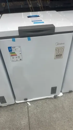 FREEZER HORIZ.100L MIDEA BRANCO BIVOLT - MDRC151FZD013