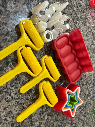 Kit de utensílios de confeitaria
