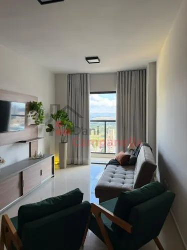 Apartamento mobíliado no Centro de Pouso Alegre