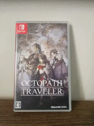 Octopath Traveler - Nintendo Switch - mídia física (versão japonesa)
