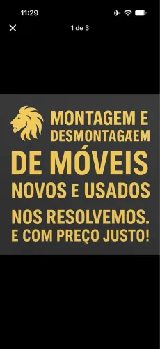 Montagem de móveis novos e usados