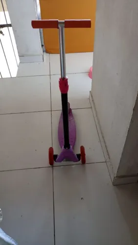 Patinete de criança rosa