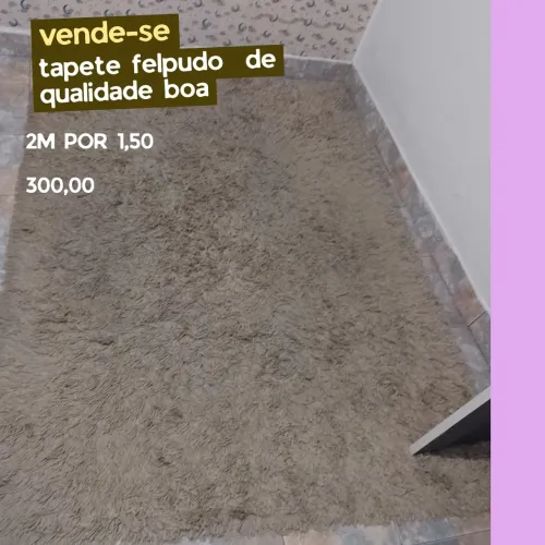 Tapete felpudo de ótima qualidade medidas 2m por 150