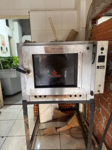 Forno turbo pro gás 5 telas