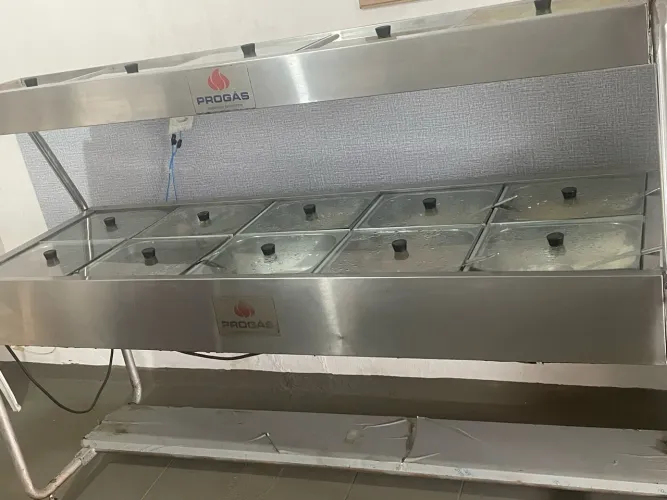 Buffet Self-Service Progás - 10 Cubas Quentes e 5 Frias