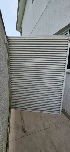 Portao grade de alumínio