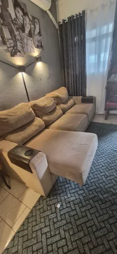 Sofa 3 lugares grande retratil