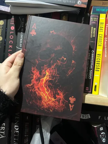 Livro trevo negro da Nina Queiroz, dark romance. Fruto proibido