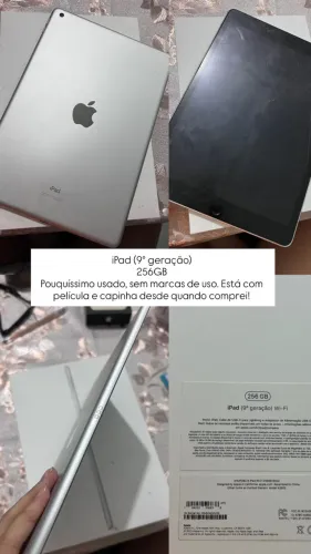 iPad 9 geração 256Gb ACEITO PROPOSTA 