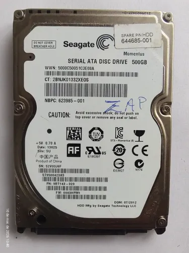 O HD notebook e PlayStation 500gb