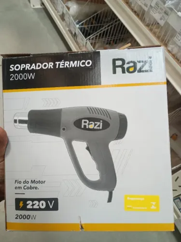 Soprador térmico Razi nova na cx