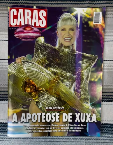 Revista Caras Xuxa O Último Voo da Nave