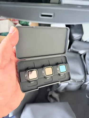 KIT FILTROS/ LENTES ORIGINAIS MINI 5 PRO - IMPECÁVEL 