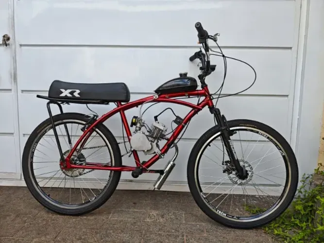 Bicicleta Motorizado completa com, acessórios