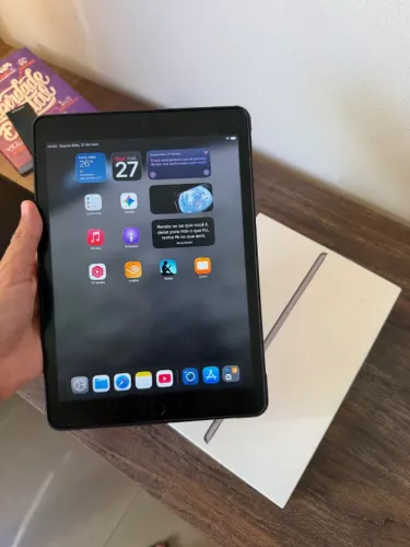 iPad 9 64gb com caixa e cabo - perfeito estado