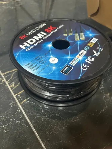 Cabo HDMI 2.1 8K Fibra Óptica (50 Metros)