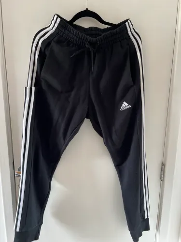 Calça moletinho Adidas - 3 Stripes - Original
