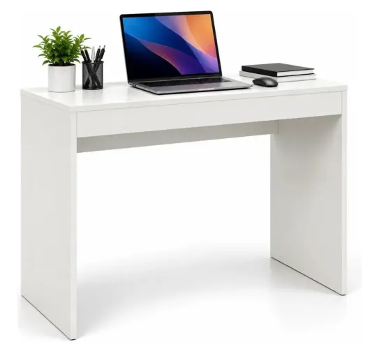 Escrivaninha Mdf Branca escritorio/ estudo/ Cor Branca