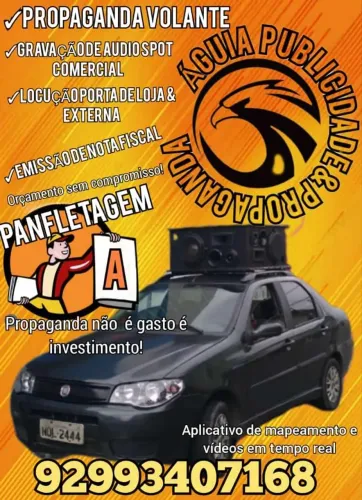 CARRO SOM PROPAGANDA 90,00