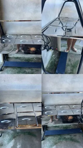 Buffer Rechaud manter a comida aquecida