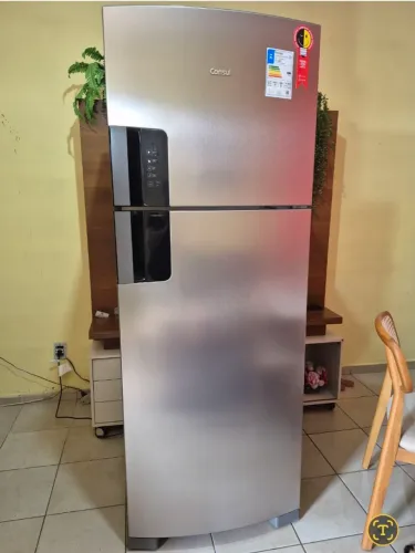 Geladeira consul CRM56 inox  Frost Free! Seminova 