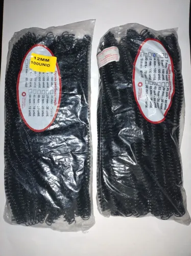Kit Encadernação 500 espirais + 200 capas