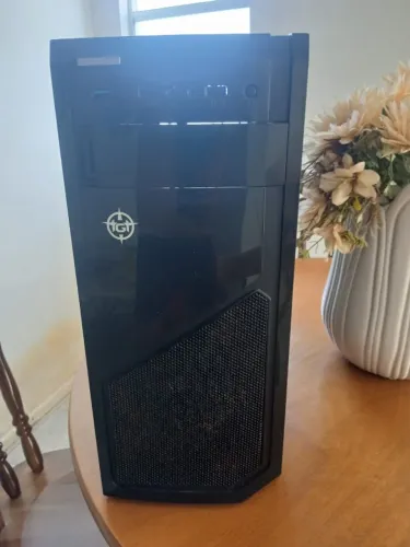 Gabinete Gamer TGT Raider Preto Lateral Acrilico, TGT-RDR-01
