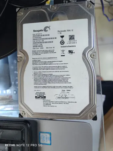 Hd Seagate 1tb Sata Para Desktop Ou Dvr
