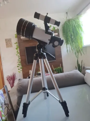 Telescópio Astronômico Refrator 400x70  GT954
