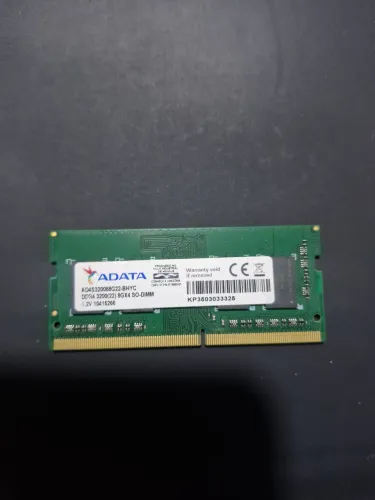 Memória RAM 8GB DDR4 3200MHz ADATA para Notebook