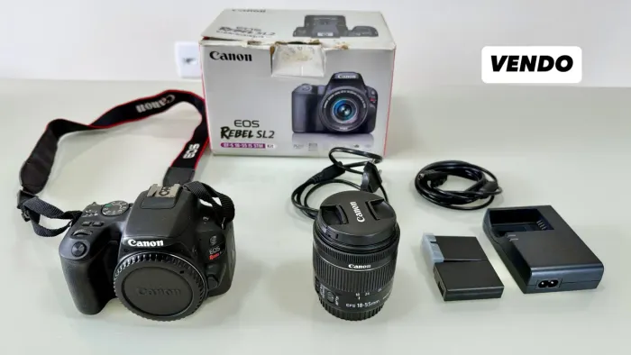 KIT CÂMERA CANON SL2