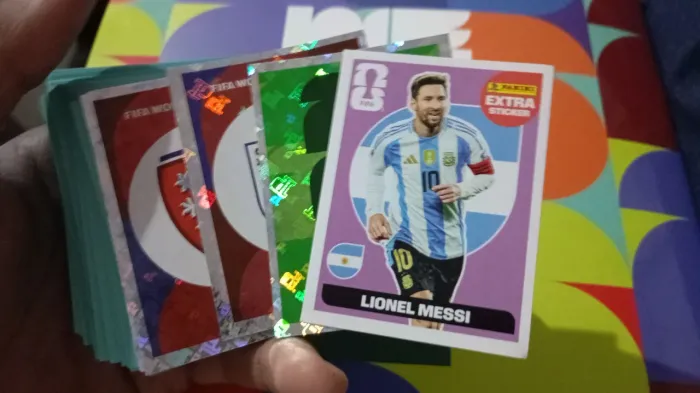 Figurinha Legends Roxa Messi