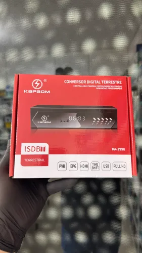 Conversor Digital visor controle e acessórios
