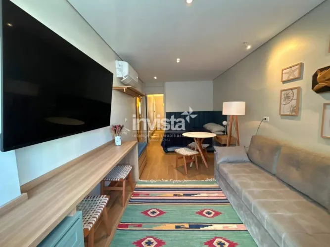 Apartamento para alugar na Ponta da Praia Mobiliado