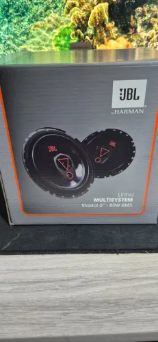 Par Alto Falante 6 Polegadas Jbl 80w Rms Multisystem Original Triaxial 6trms80 4 Ohms