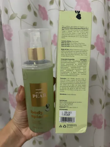 Body splash We Pink Virginia Novo