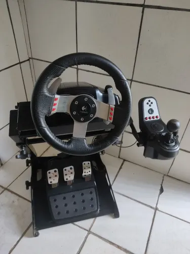 Cockpit + Kit Volante Logitech G27
