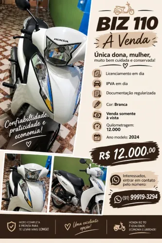 Honda Biz 110i 2024