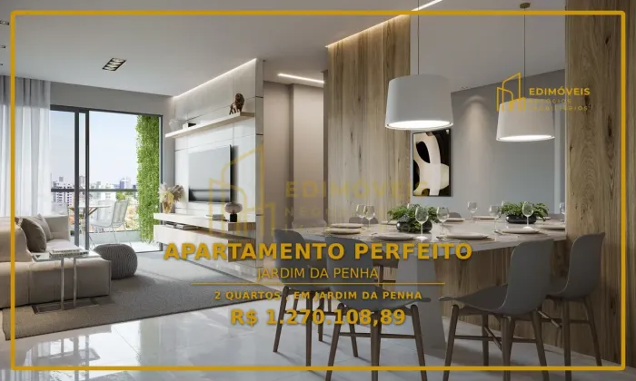 Jardim da Penha: Seu Novo Apartamento com Garden e 2 Suítes