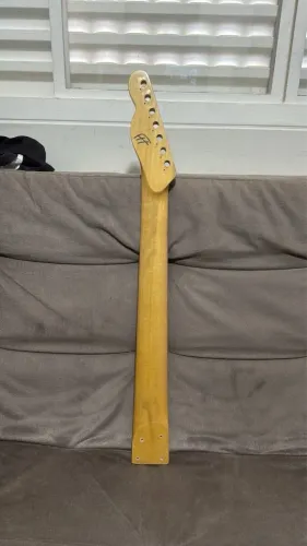 braço guitarra 7 cordas trastes inox 25.5?