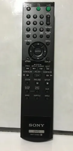 controle remoto original sony rmt-d185a(Para aparelhos de Dvds Sony!)