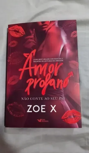 Livro - Amor Profano. Nunca utilizado!