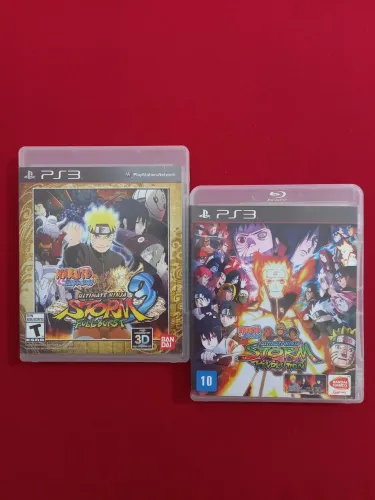 Naruto ninja storm Revolution. Naruto ultimate ninja storm Full Burst. 110 os juntos -lote